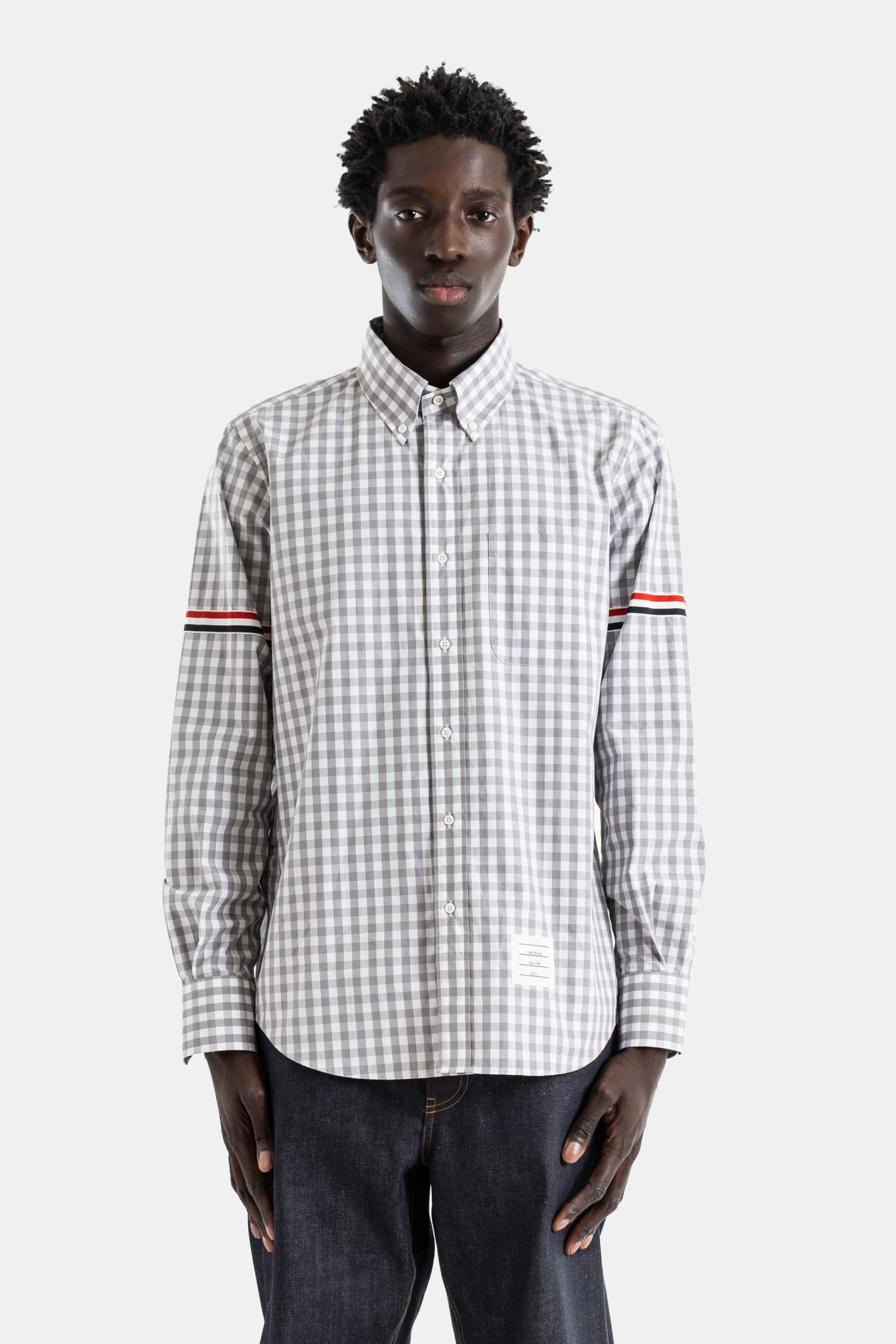 [Thom Browne] Shirts Long Sleeve FW25 MWL301O-F0998