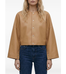 [Celine] Leather Jacket FW26 RV14O1437GDL8