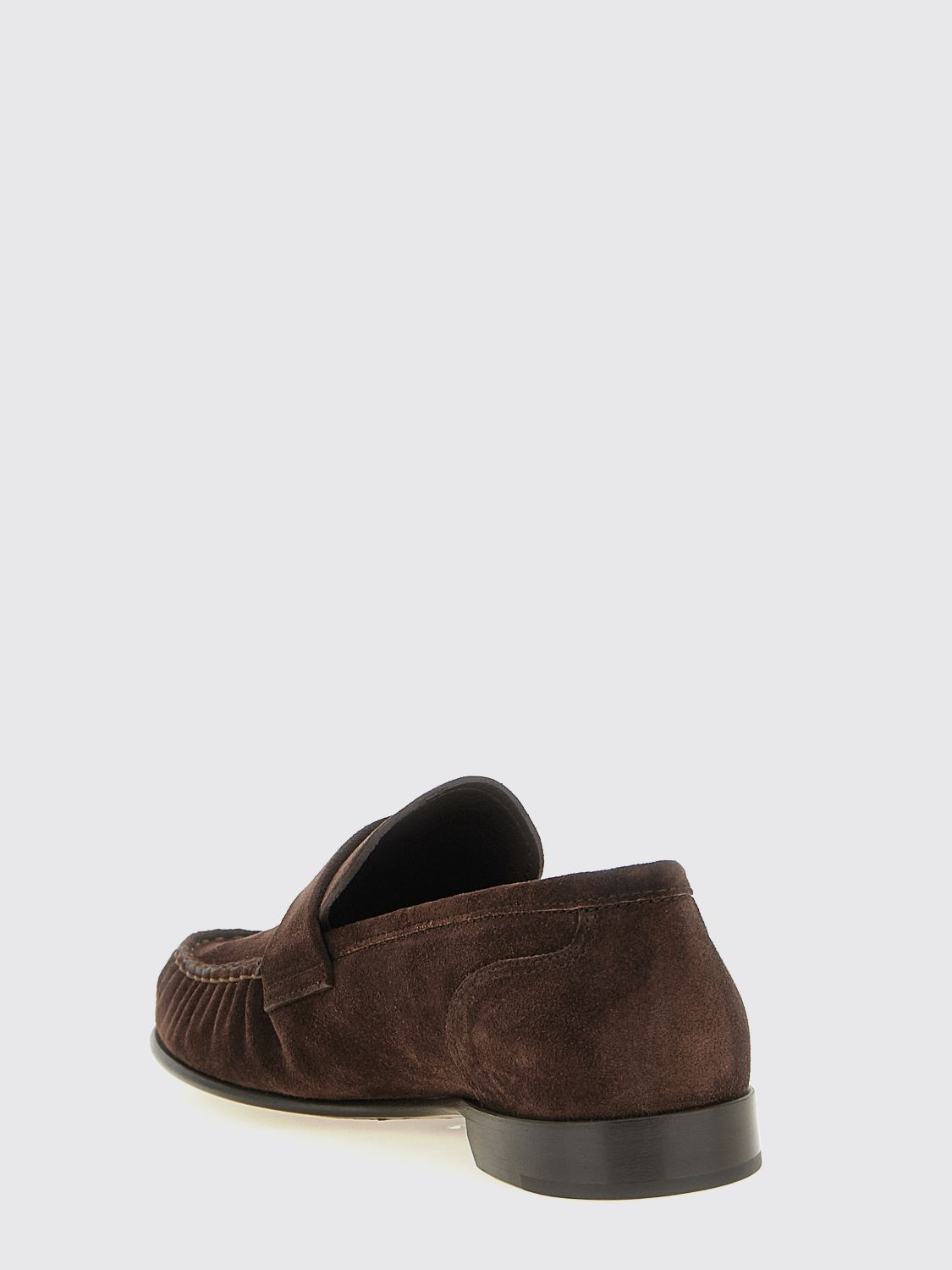 [Jimmy Choo] Loafer FW26 ELLISLOAFERFSUE CHOCOLATE