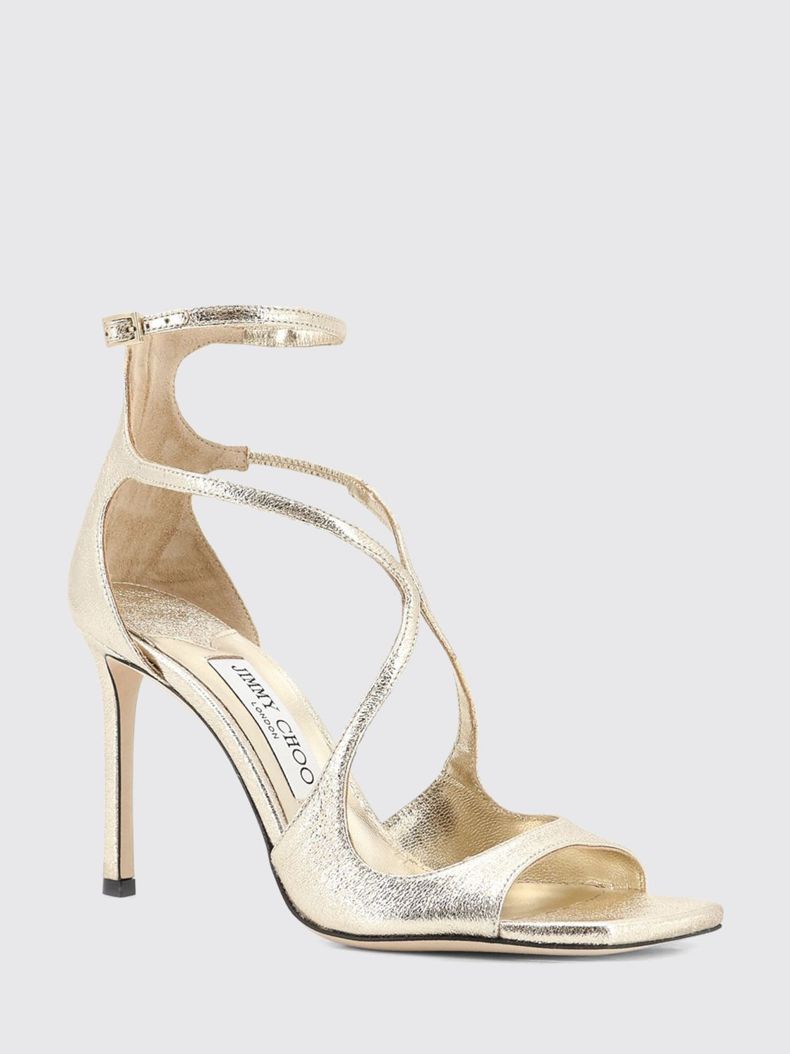 [Jimmy Choo] Sandals FW26 AZIA95DXBPLATI PLATINUM
