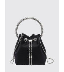 [Jimmy Choo] Tote bag FW26 BONBONVKM BLACK/CRYSTAL