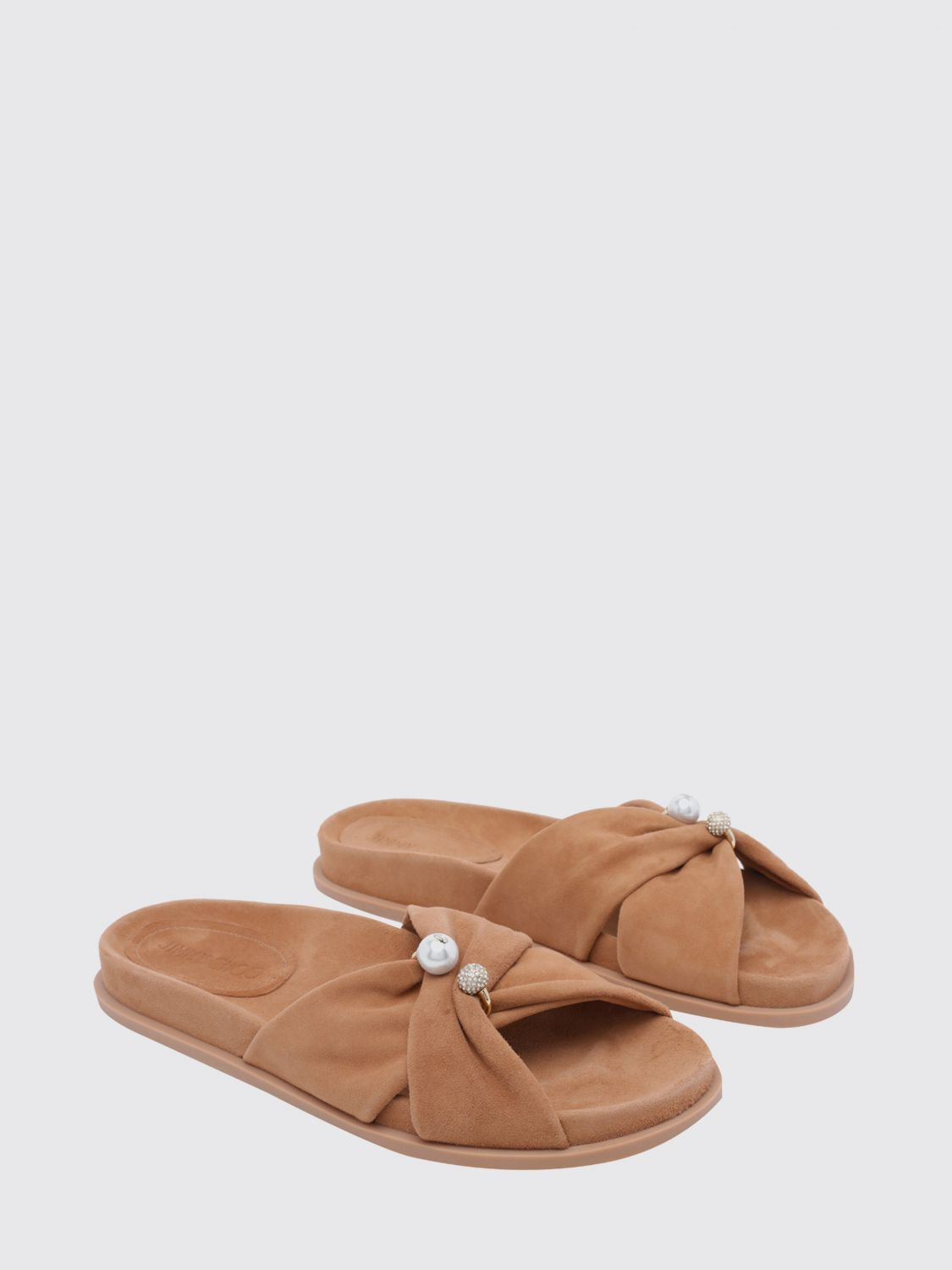 [Jimmy Choo] Sandals FW26 RAFIFLATSUE TOFFEE