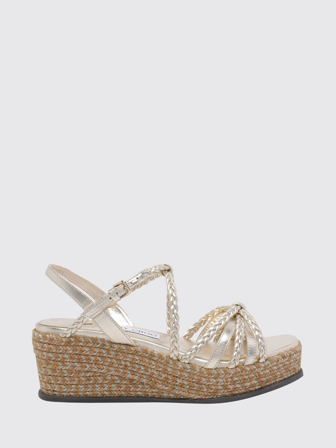 [Jimmy Choo] Wedges FW26 NYRA60ZKT SOFT GOLD MIX