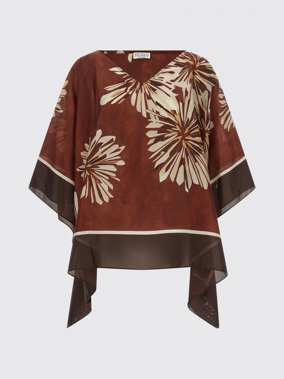 [Brunello Cucinelli] Blouse SS26 MQ954HT502 C008