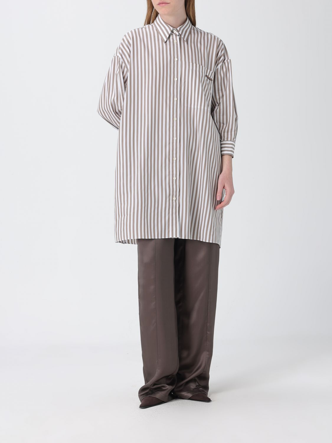 [Brunello Cucinelli] Shirts Long Sleeve SS26 MH744MR106 C024