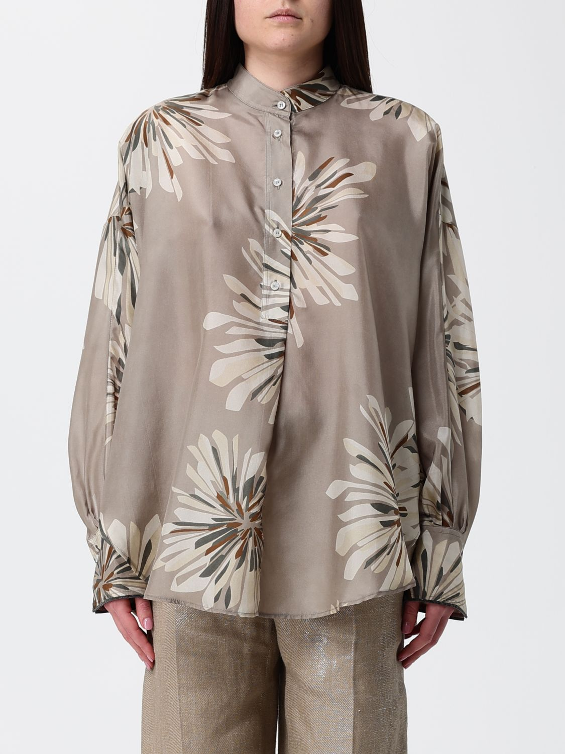 [Brunello Cucinelli] Shirts Long Sleeve SS26 MQ967RH201 C009