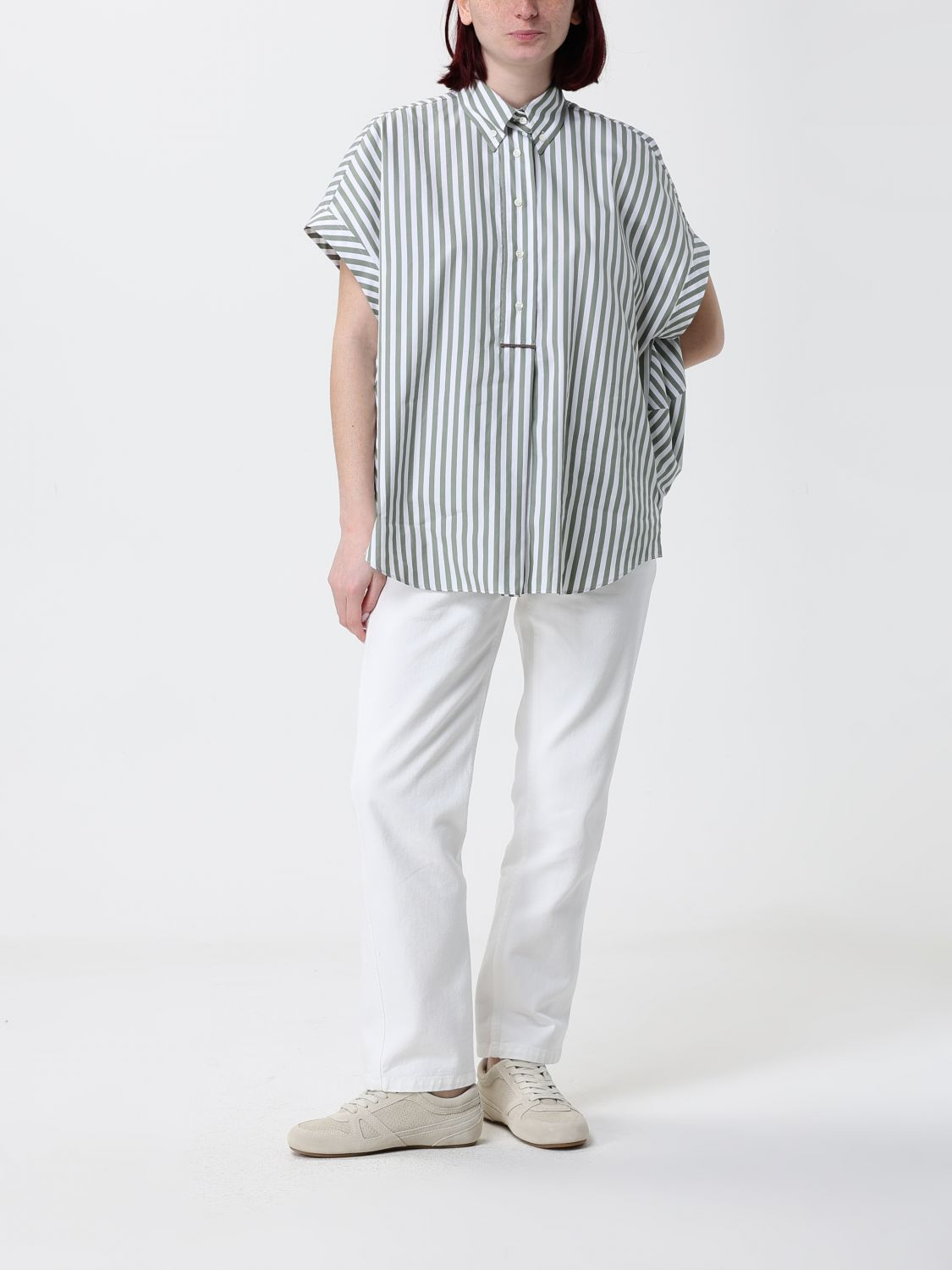 [Brunello Cucinelli] Shirts Short Sleeve SS26 MH744MP205 C054