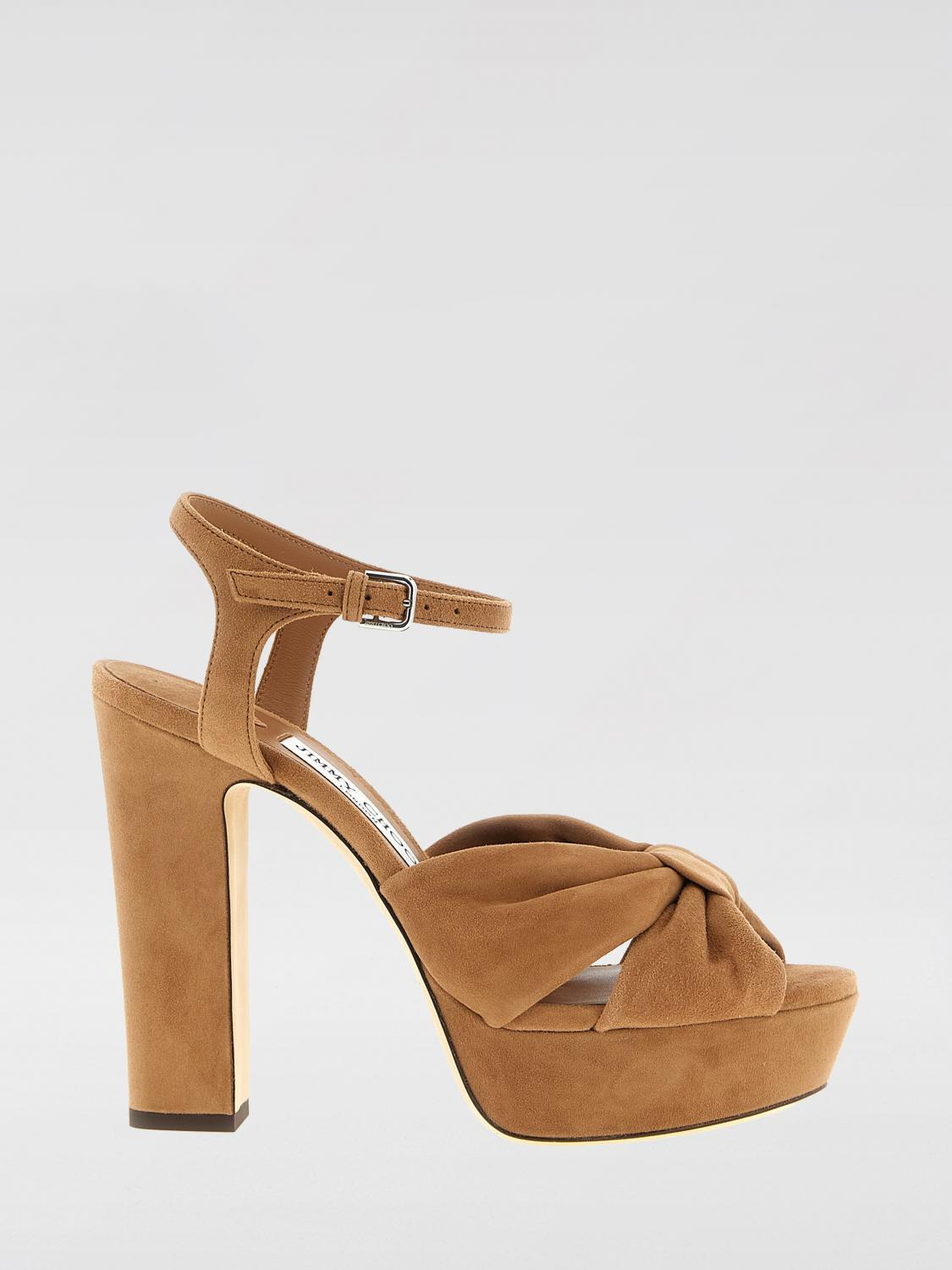 [Jimmy Choo] Sandals SS26 HELOISE120SUE TOFFEE