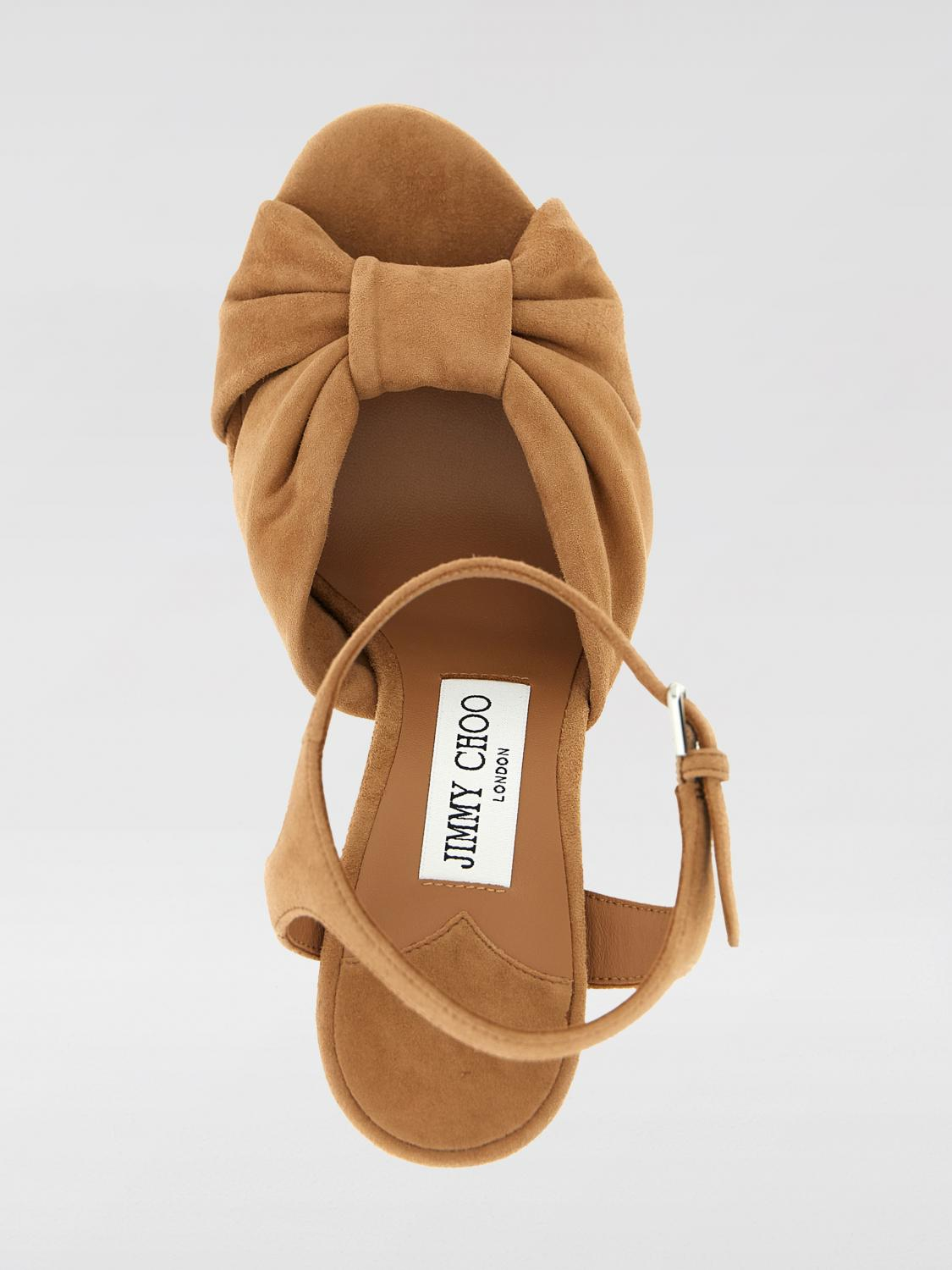 [Jimmy Choo] Sandals SS26 HELOISE120SUE TOFFEE