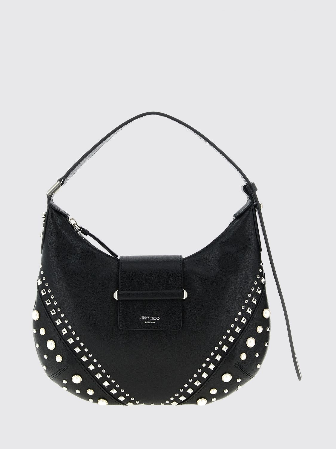 [Jimmy Choo] Shoulder bag SS26 BARHOBOSQXB BIAS