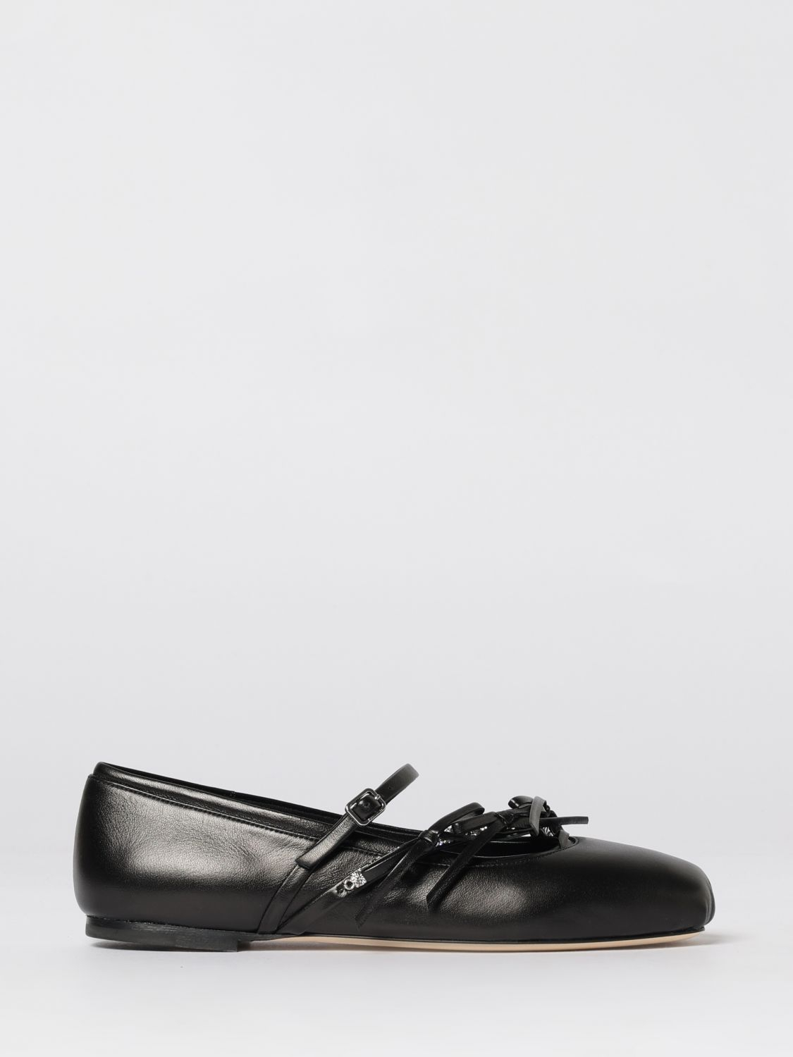 [Jimmy Choo] Flat shoes SS26 LOLIBALLERINAFNZ BLACK/BLACK