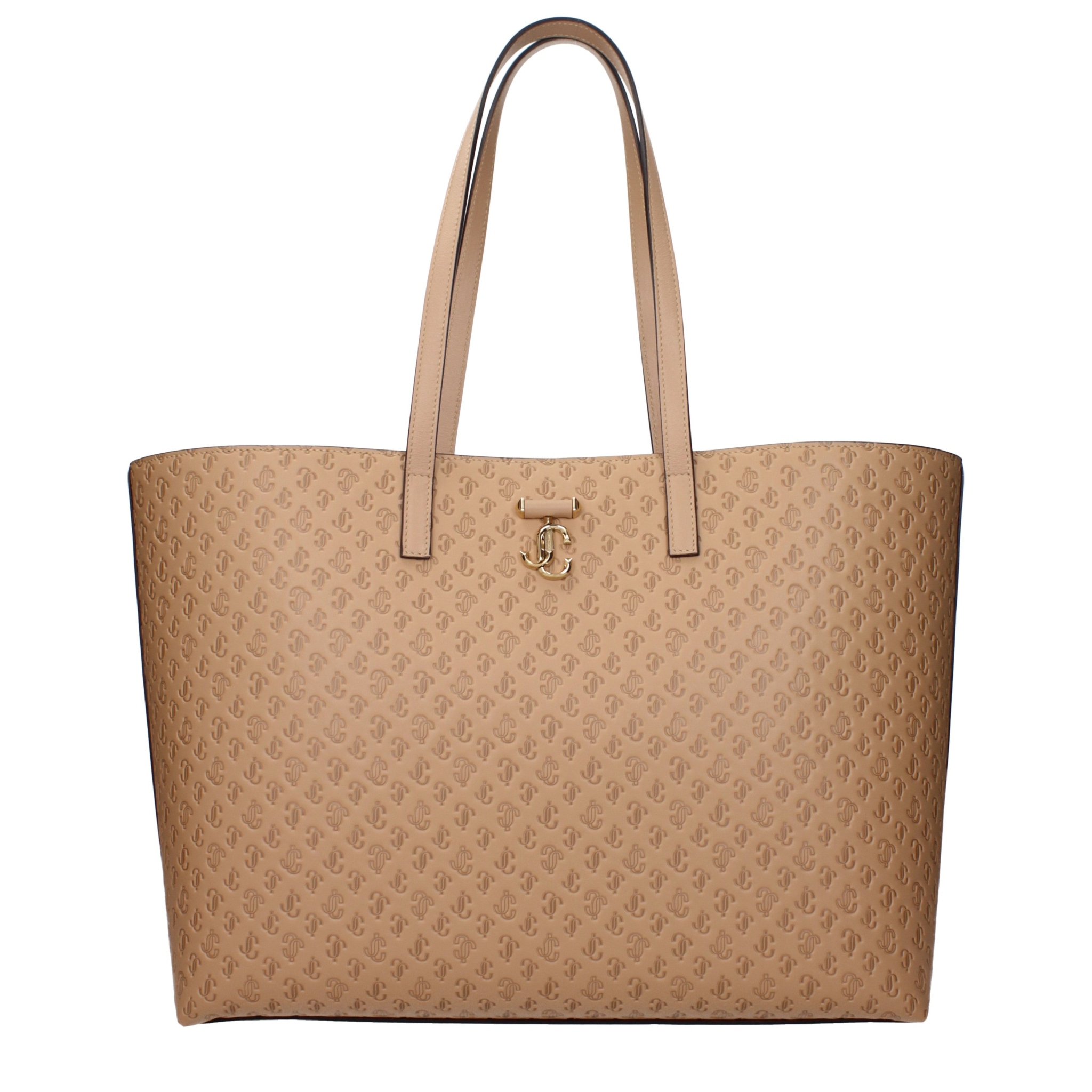 [Jimmy Choo] Tote bag SS25 JCBSHOPPINGLOJRLCARAMELCARAMEL