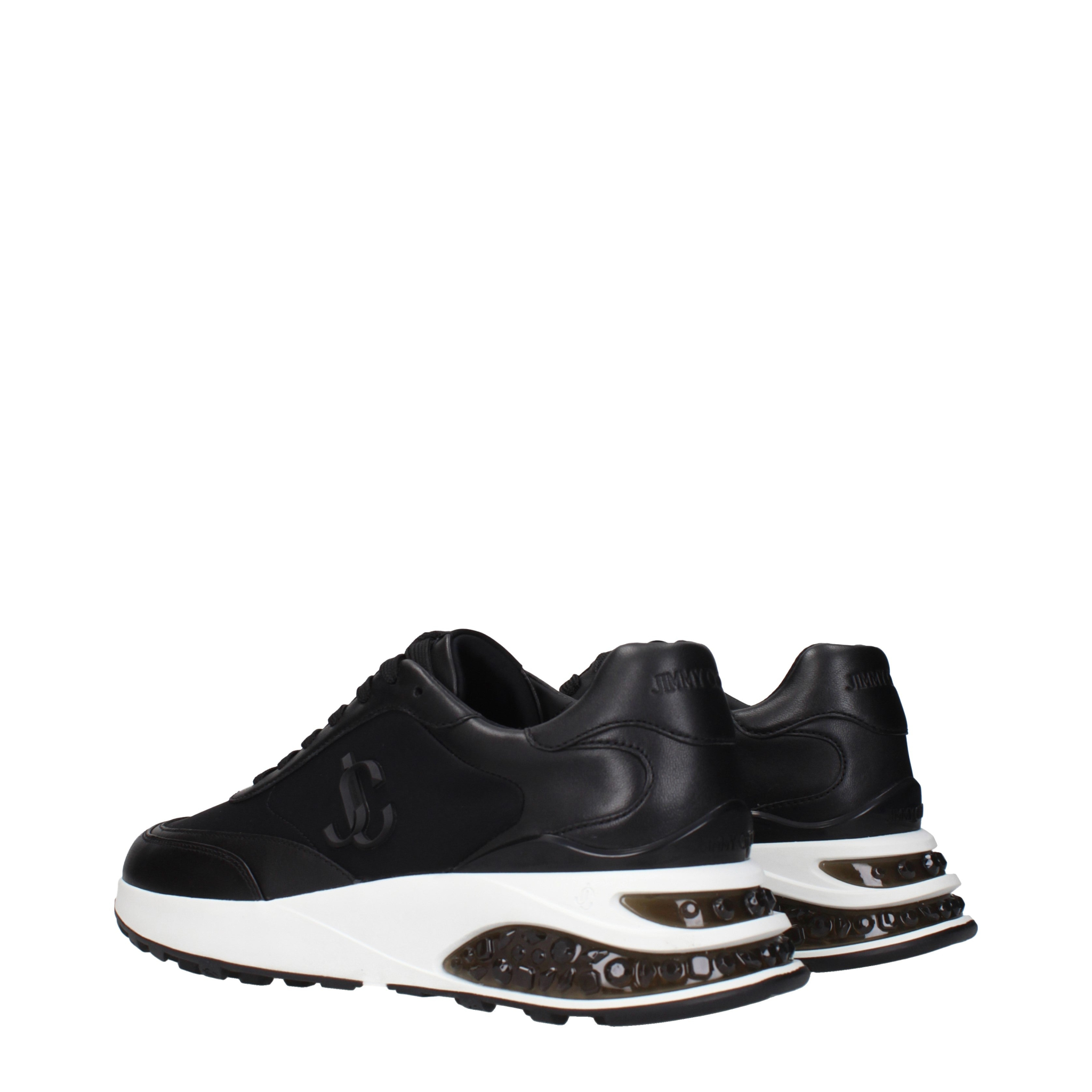 [Jimmy Choo] Loafer SS25 MEMPHISLACEUPMOVZYBLACKMIX