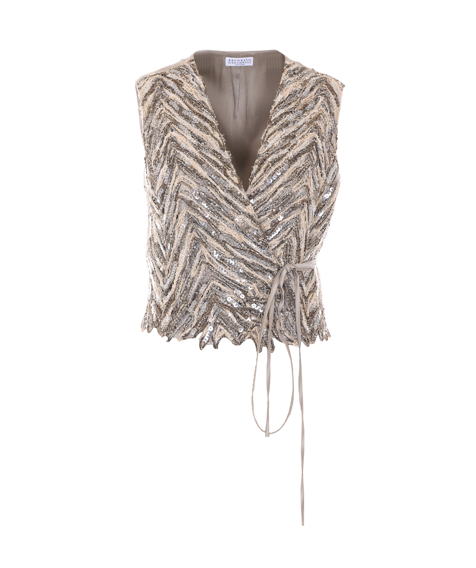[Brunello Cucinelli] Vest SS26 MCWR07606CJ13
