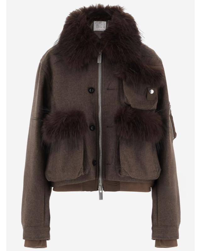 [Sacai] Casual Jacket FW26 08637601
