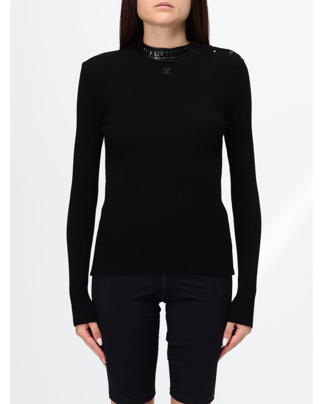 [Courreges] Knitwear FW26 326MPU285FI0001 9999