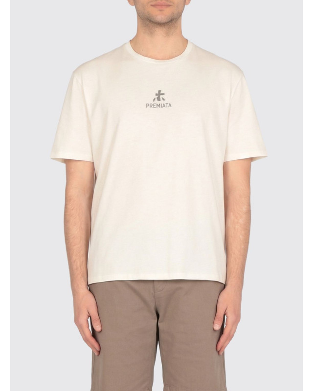 [Premiata] T-shirts Short Sleeve SS26 PA1017 WHITE
