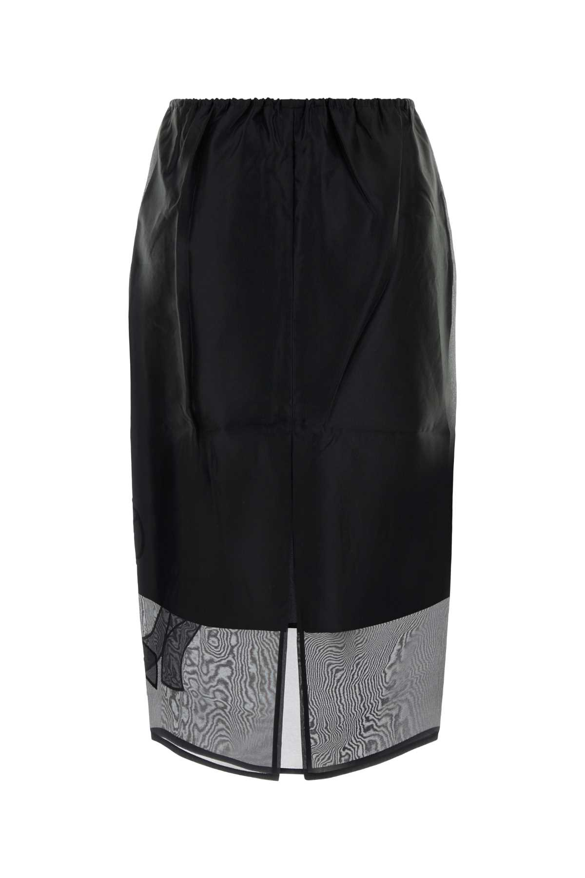 [Cecilie Bahnsen] Skirt FW26 226RTW17002 BLACK