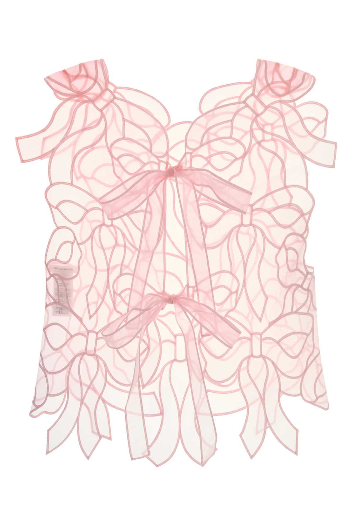 [Cecilie Bahnsen] Knitwear FW26 226RTW11002 BLUSHPINK