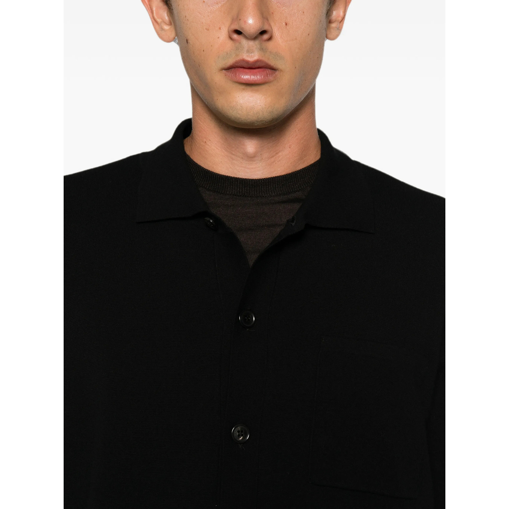 [ROBERTO COLLINA] Shirts FW26 263MYB08005  NERO