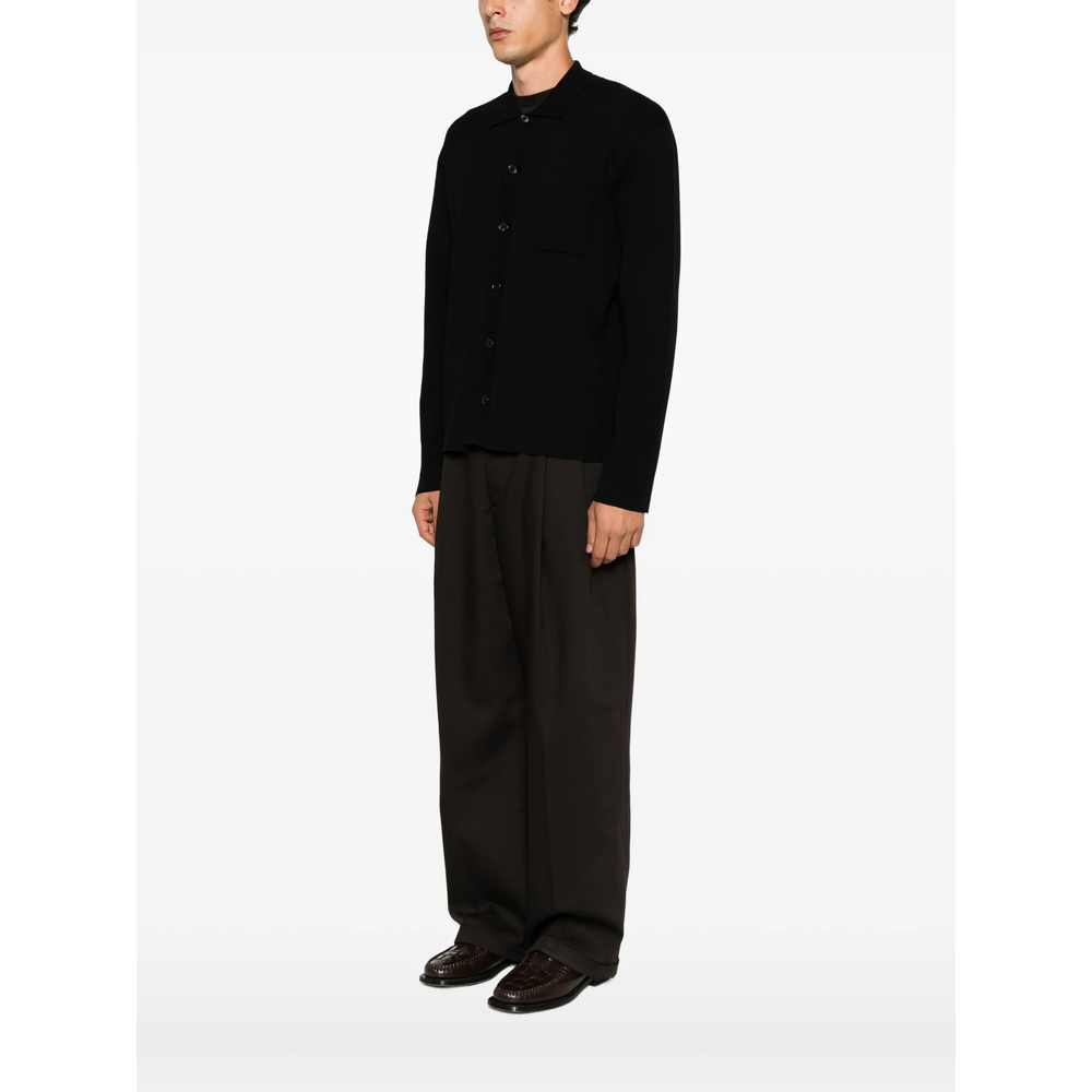 [ROBERTO COLLINA] Shirts FW26 263MYB08005  NERO