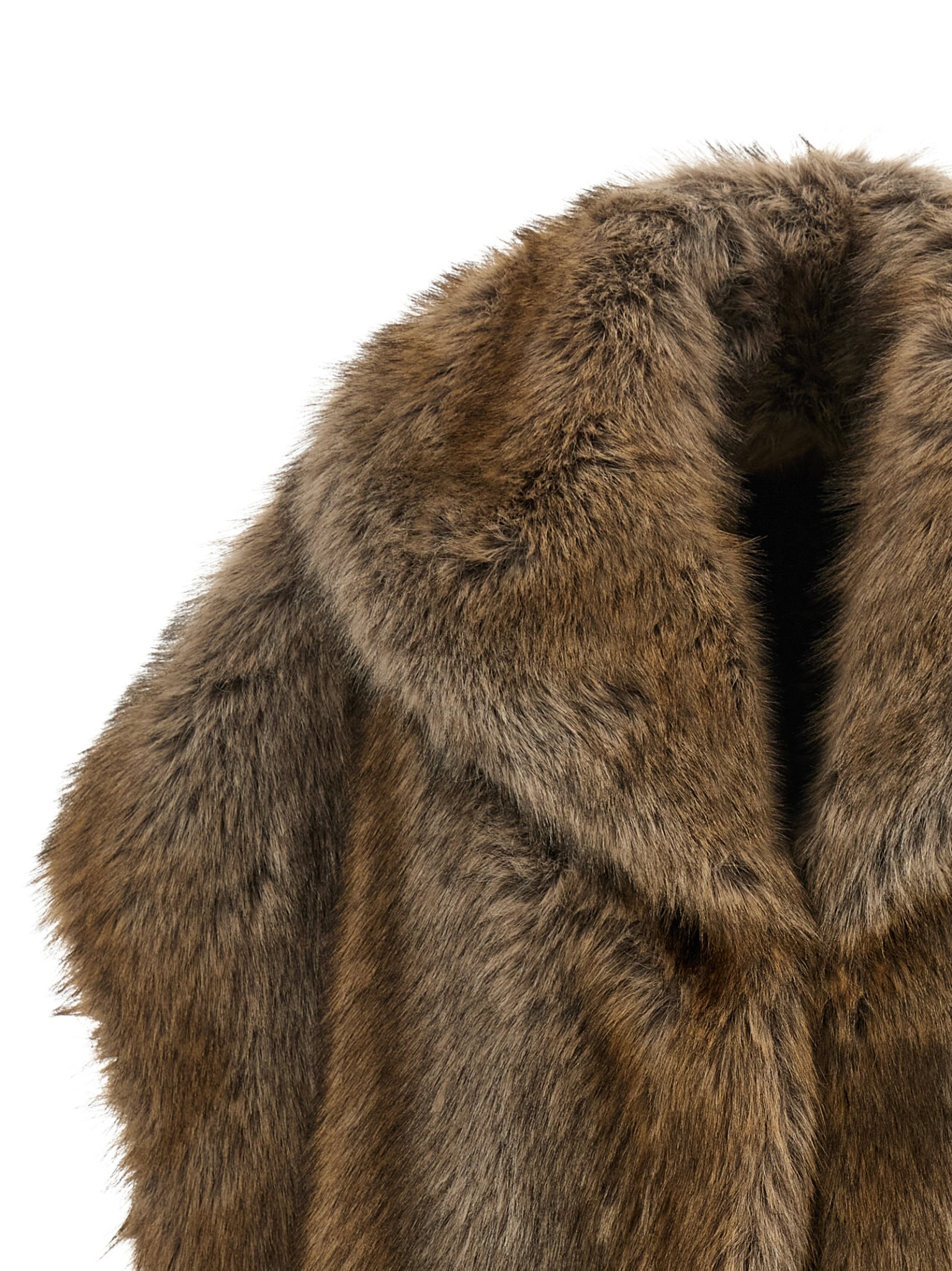 [B&B Couture] Fur Jacket FW26 BRIGITTEOVERVESTWOLF