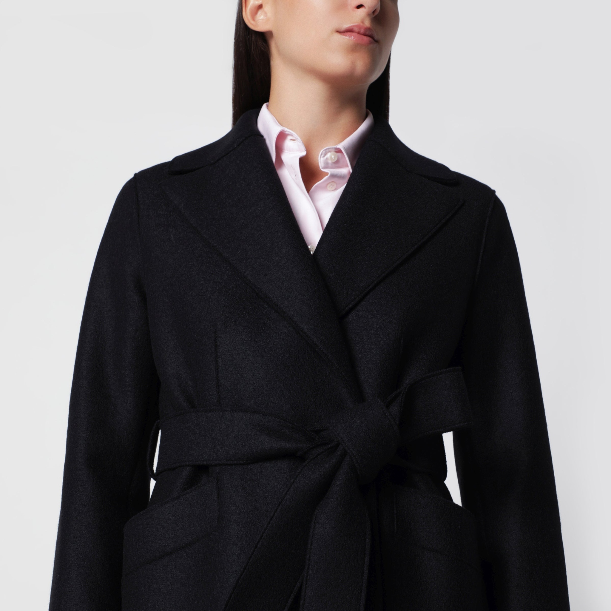 [Harris Wharf London] Coat FW26 AA1192MLK