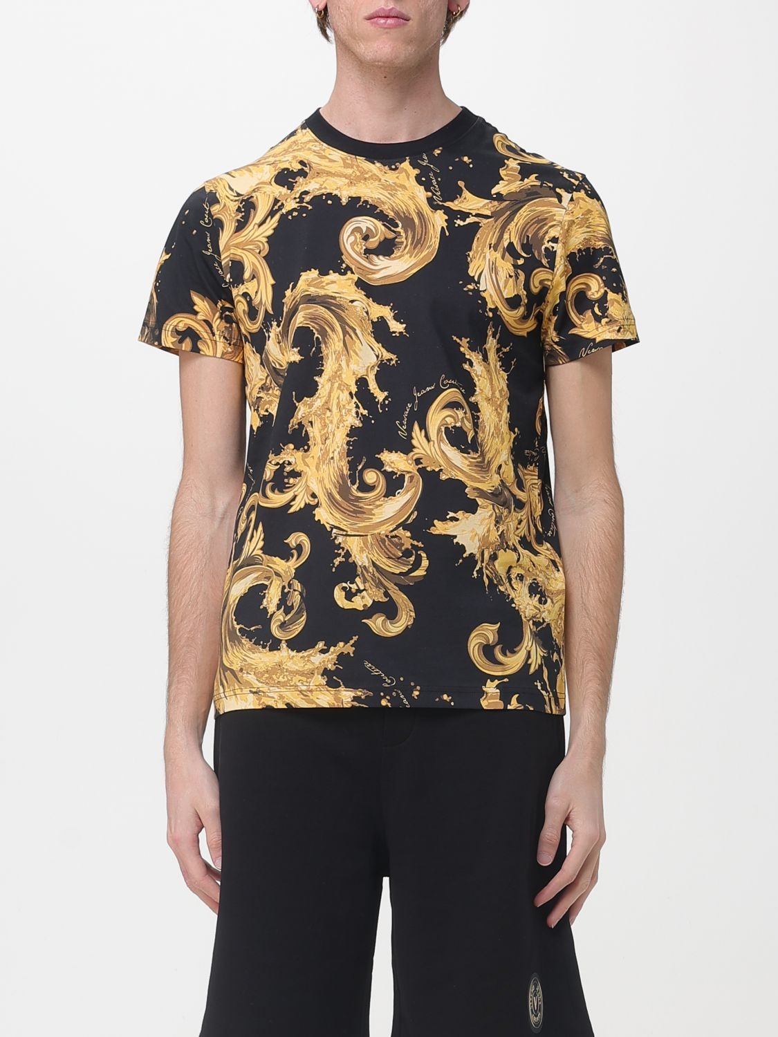 [VERSACE JEANS COUTURE] T-shirts Short Sleeve SS26 80GAH6S0JS543 G89