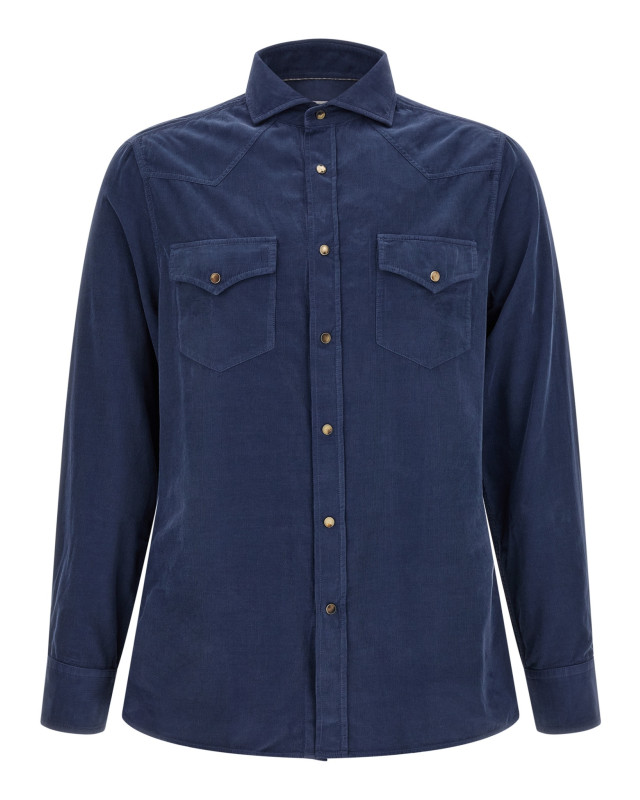 [Brunello Cucinelli] Shirts Long Sleeve FW26 ML6884008C7063
