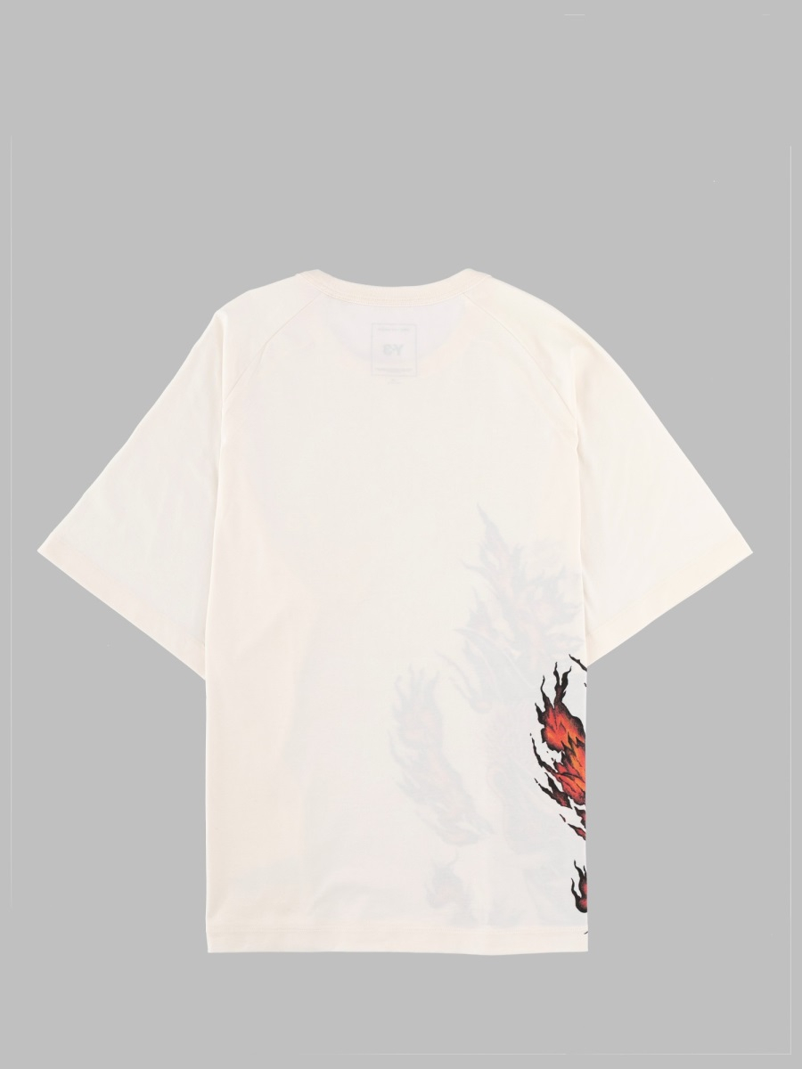 [Y - 3] T-shirts Short Sleeve FW26 KU2200_CHALKWHITE