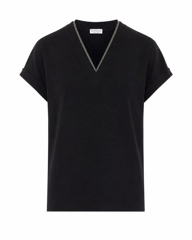 [Brunello Cucinelli] T-shirts Short Sleeve FW26 M0T18BD222C101