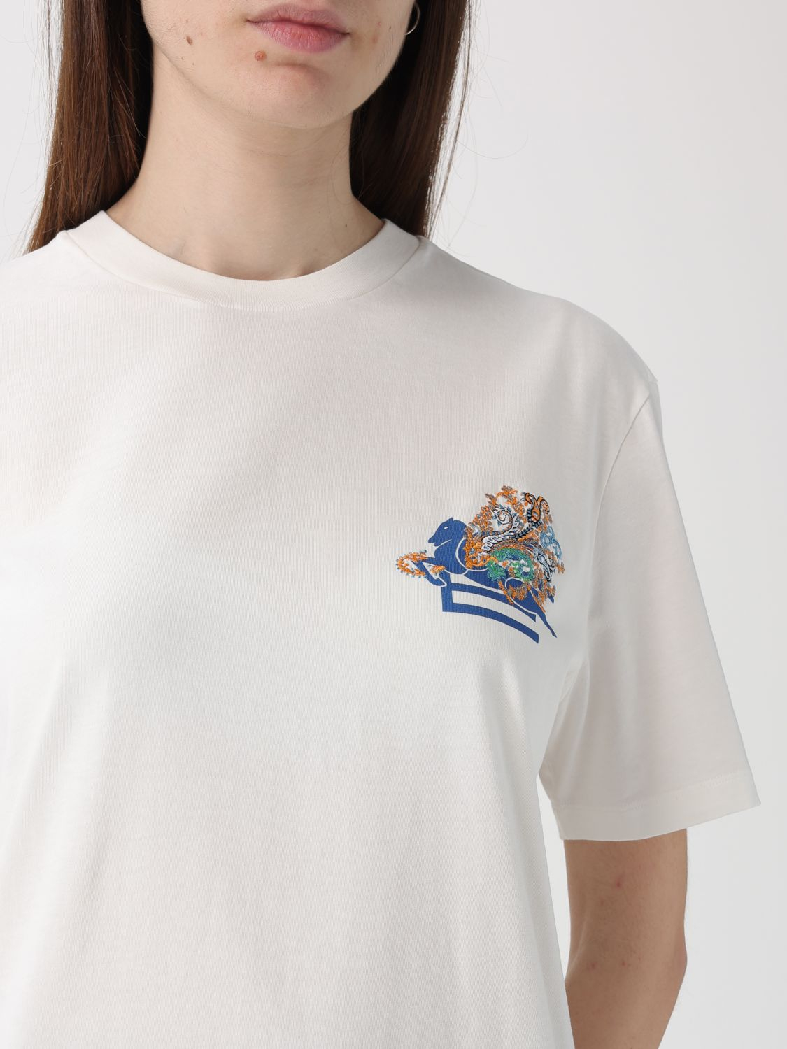 [Etro] T-shirts Short Sleeve SS26 WRMA0005AR477 W4567