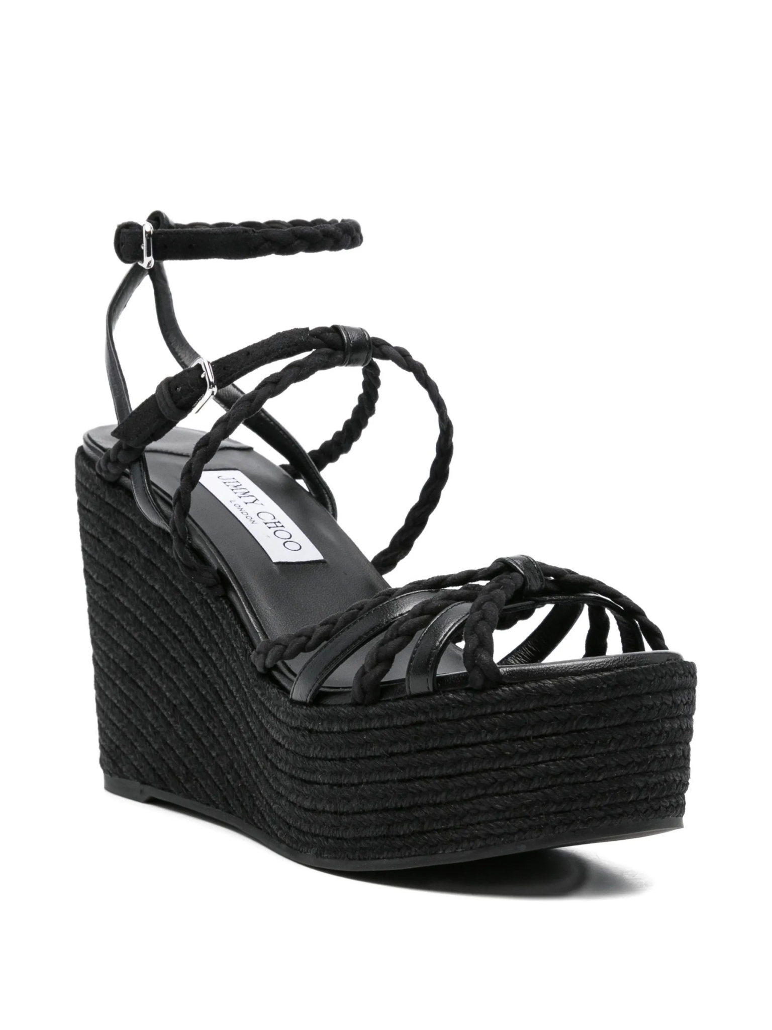 [Jimmy Choo] Espadrille SS26 NYRA100ZKNBLACKBLACK