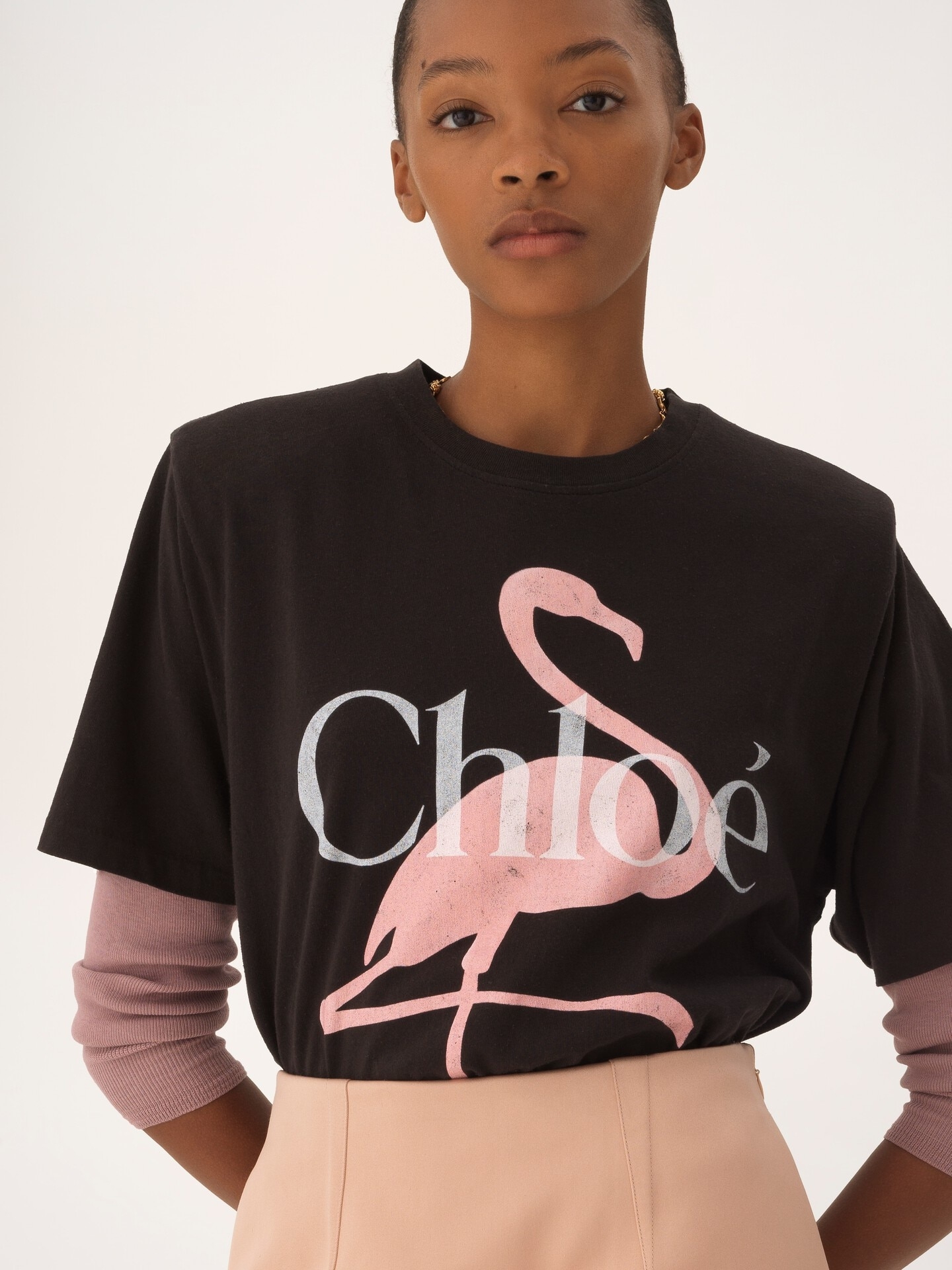[Chloe] T-shirts Short Sleeve SS26 CH26SJH20807070