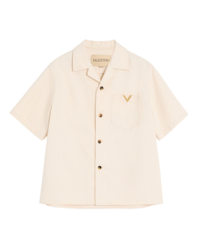 [Valentino Garavani] Shirts Short Sleeve SS26 8V3DBA10B9WA03