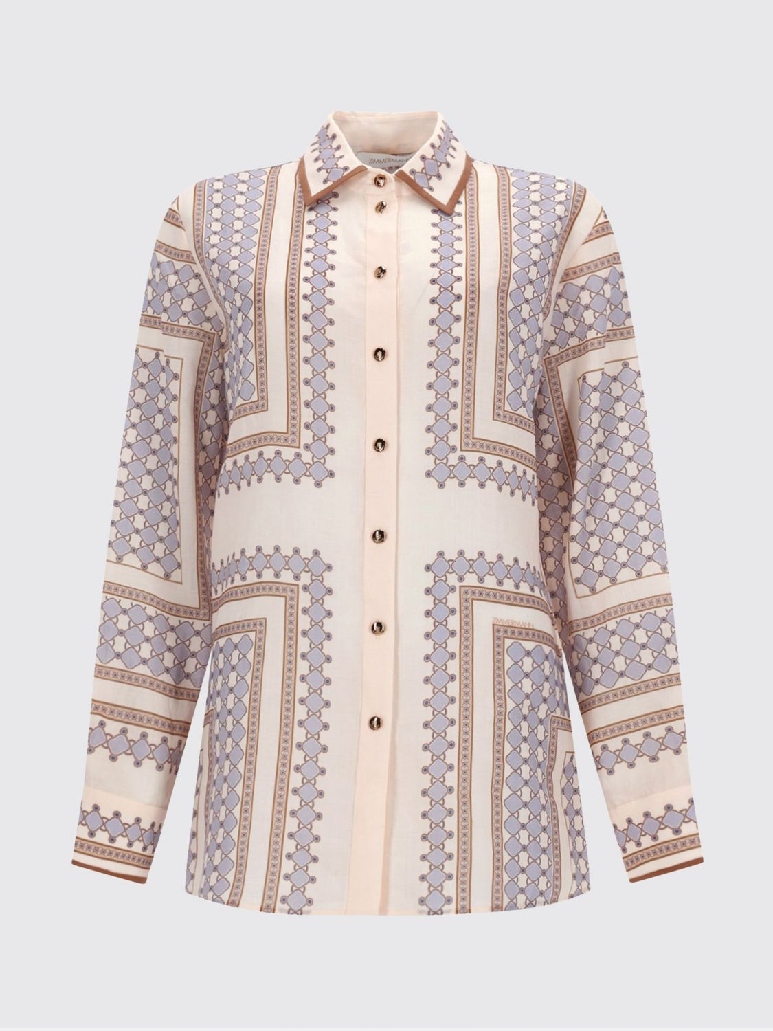 [Zimmermann] Shirts Long Sleeve SS26 5457TS26R CNGE