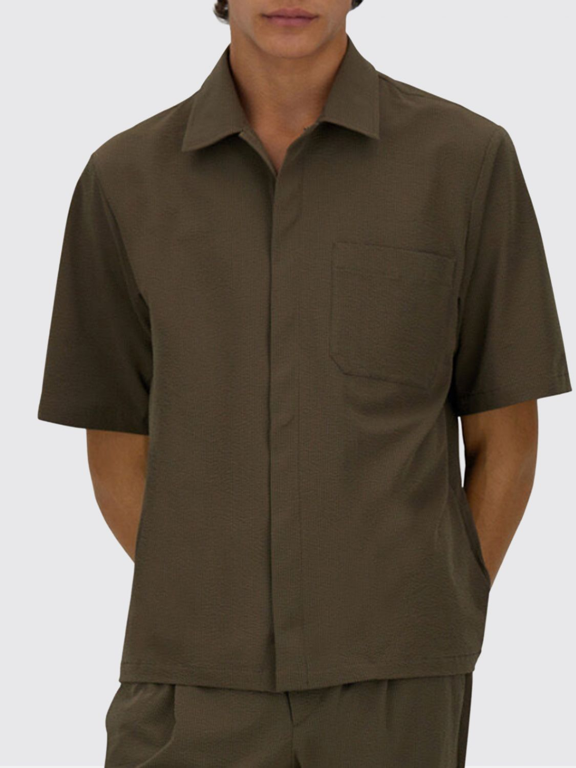 [Herno] Shirts SS26 CM000012U12684 7745