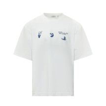 [Off-White] T-shirts FW26 44MAA120F26J01 8100