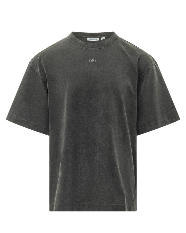 [Off-White] T-shirts FW26 44MAA120F26J00 T001