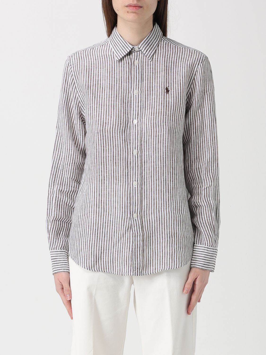 [Polo Ralph Lauren] Shirts Long Sleeve SS26 211A96158 007