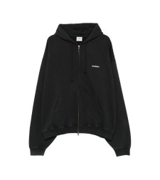 [Vetements] Hoodie FW26 MH27ZU141B  BKWHI