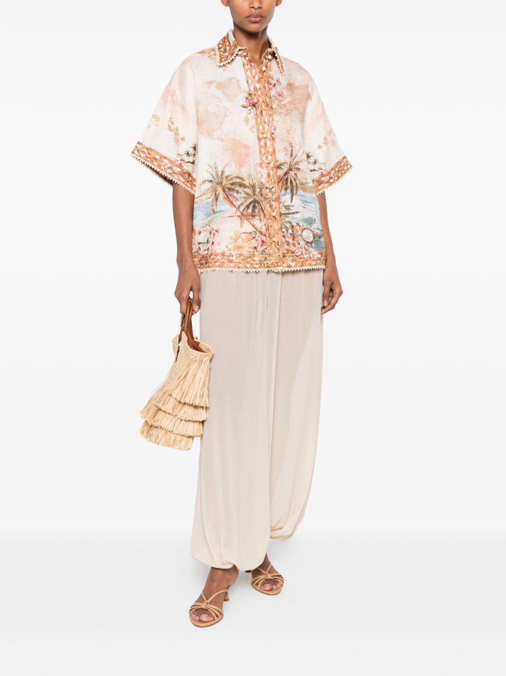 [Zimmermann] Shirt FW26 7632TSS263ISMB
