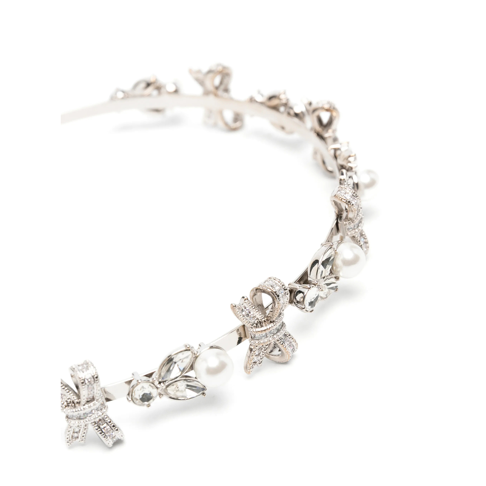 [Self-portrait] Hair Accessory FW26 AW26-605H-SL  SILVE