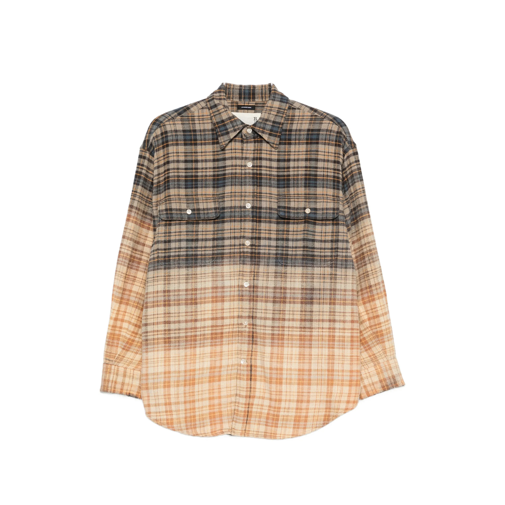 [R13] Shirts Long Sleeve FW26 R13WR415 R855B BLUYE