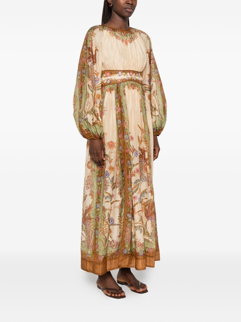 [Zimmermann] Long sleeve dress FW26 5947DSS262CKSF