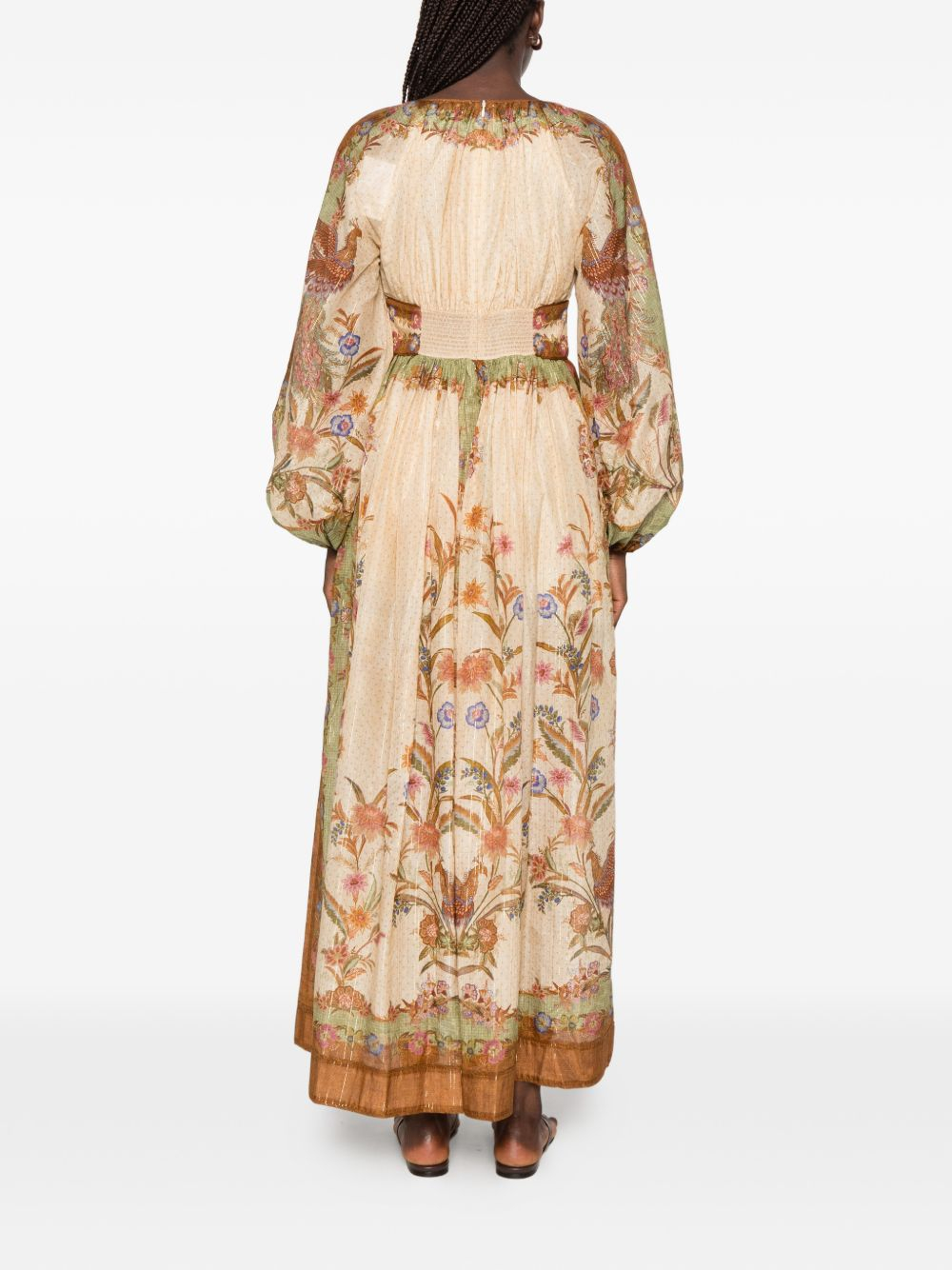 [Zimmermann] Long sleeve dress FW26 5947DSS262CKSF