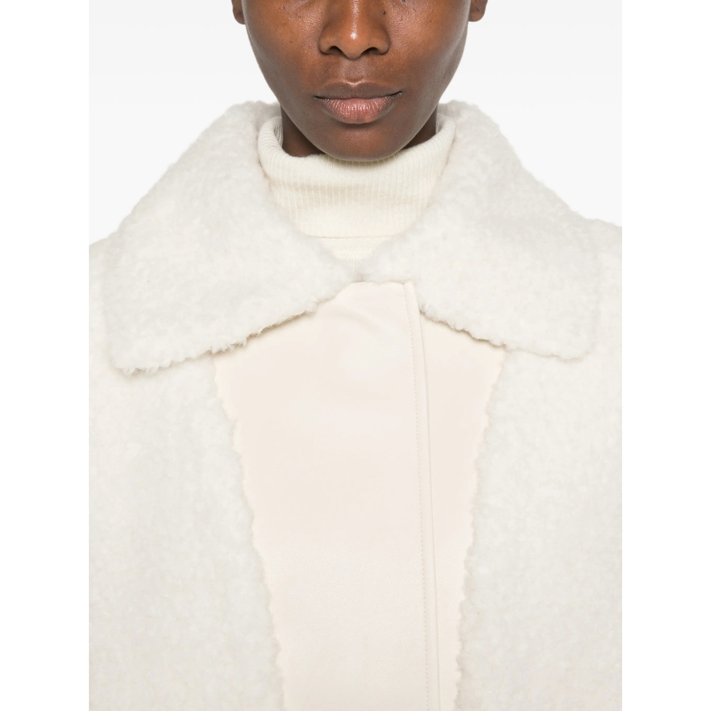[SPORTMAX] Leather Jacket FW26 SPXFILTRO 269F 001