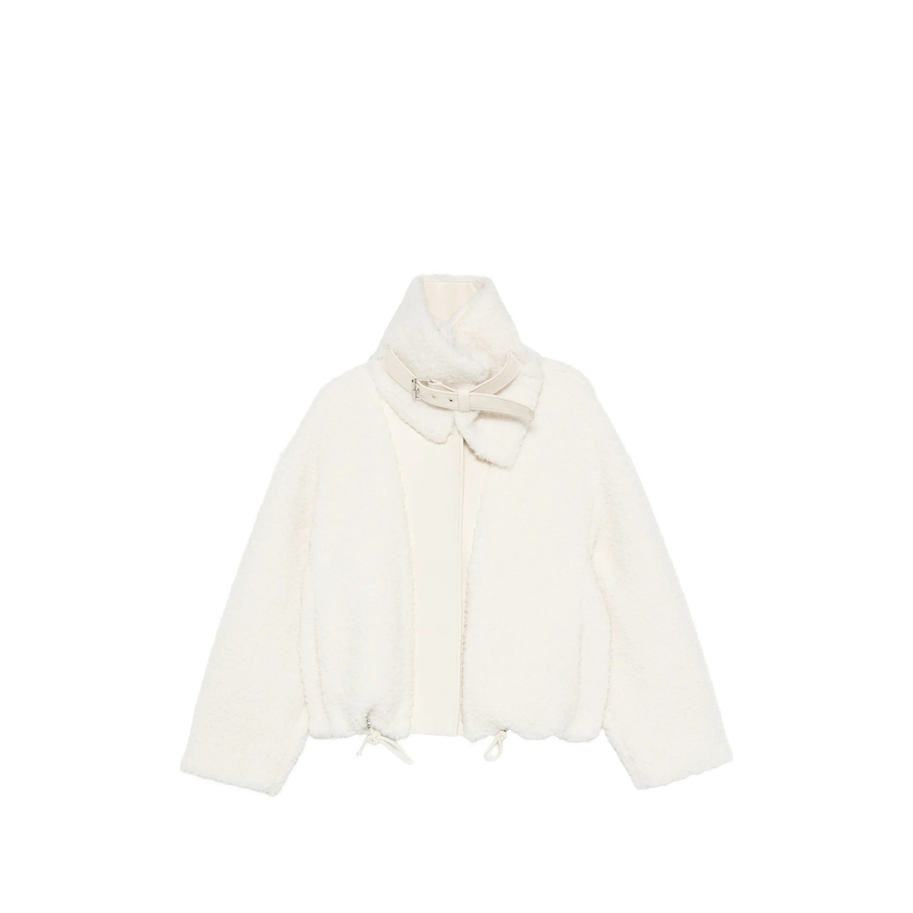 [SPORTMAX] Leather Jacket FW26 SPXFILTRO 269F 001