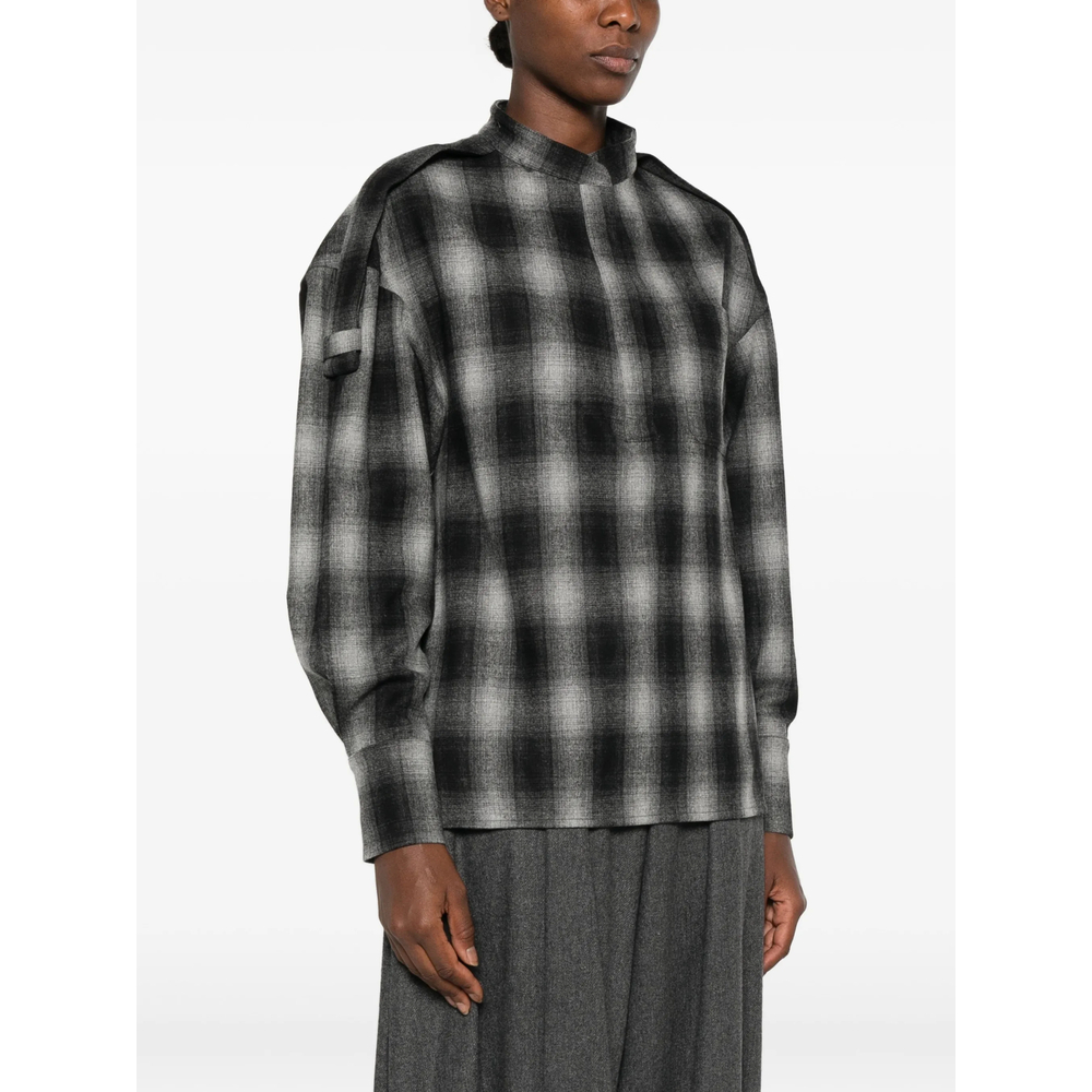 [Iro] T-shirts Long Sleeve FW26 NATTE WP18 GRY99