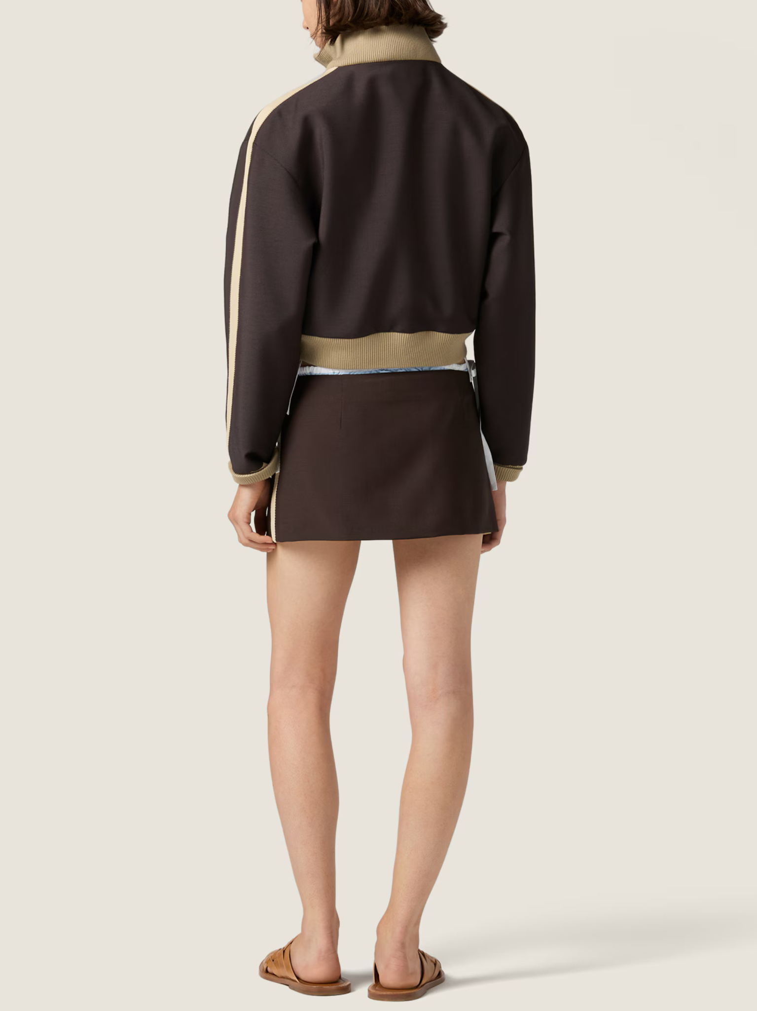 [Miu Miu] Mini skirt FW26 MG2724 12I1